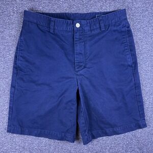 Vineyard Vines Club Short Mens 30 Navy Blue Chino Preppy Casual Golf Fits30x8.5